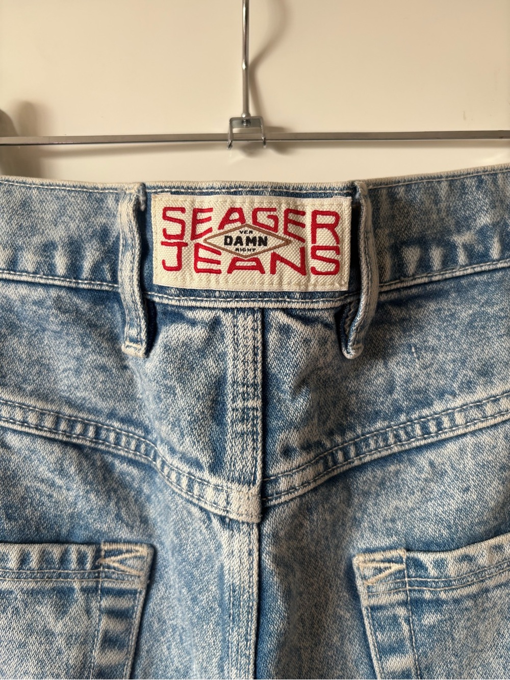 Seager Light Blue Men's Jean Shorts